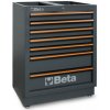BETA FIXED MODULE 7 DRAWERS GREY