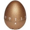38.1033.53 TFA EI Kuchynský časovač v tvare vajíčka, zlatý, imitácia popraskaný povrch