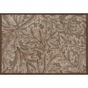 Turtle® Mat Absorpčná rohožka do domácnosti - Acanthus Brown Rozmer: 60x85 cm