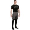 Under Armour UA HG Armour Printed Short Sleeve Black white S Fitness tričko