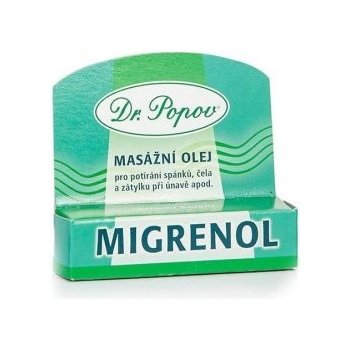 Dr. Popov Migrenol masážny olej roll-on 6 ml