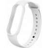 Xiaomi Mi Smart Band 3 / Smart Band 4 biely silikónový remienok na smart hodinky