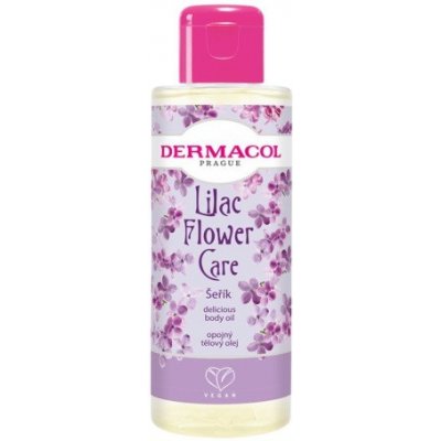 Dermacol Flower Care Delicious body oil Lilac telový olej orgován 100 ml