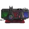 Marvo CM430 sada 4v1 (klávesnica, myš, podložka, slúchadlá) US
