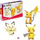 Mattel Pokémon Mega Construx Pichu Pikachu a Raichu