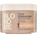 Schwarzkopf Blondme (Tone Enhancing Bonding Mask Warm Blonde s) 200 ml