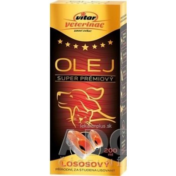 Vitar Veterinae Lososový olej 200ml