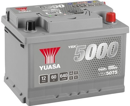 Yuasa YBX5000 12V 60Ah 620A YBX5075