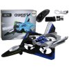 Lean Toys Lietadlo Fighter R/C – zeleno-sivé