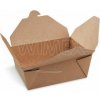 Food box PAP PE nepremastiteľný kraft `S` 110 x 89 x 64 mm 700ml