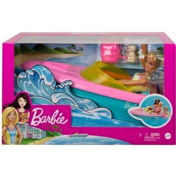 Barbie Panenka s lodí a štěňátkem od 24,3 € - Heureka.sk
