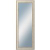 DANTIK - Zrkadlo v rámu, rozmer s rámom 60x160 cm z lišty GREECE biela (2639)