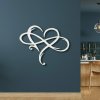 Karls DESIGN Dekorácia na stenu - Nekonečná láska - 45x36