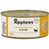 APW APPLAWS Chicken breast in broth - mokré krmivo pre mačky - 70g