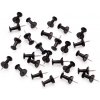 Allboards,Černé připínáčky ALLboards PIN50_BLACK - 50ks,PIN50_BLACK
