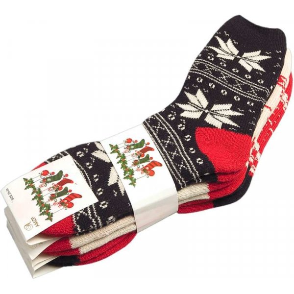 Vianočné ponožky dámske 3ks od 7,9 € - Heureka.sk