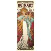 Pohľadnica Alfons Mucha – Champagne Ruinart, dlhá