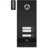 BI-02FB BLACK - Bránový panel IP, 2-nájemnícky, UKEY, SIP 2.0 - BasIP
