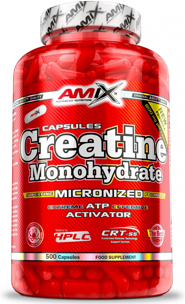 Amix Creatine Monohydrate 800 500 kapsúl