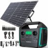 Power banka s solárnym panelom Swarey S1000 + S200 201600 mAh 1000 W