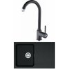 Franke SET T30 CI 114.0366.039 - Set drez OID 611-78 čierny + batéria FP 9000.071 Onyx