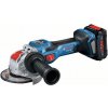 BOSCH GWX 18V-15 SC Akumulátorová uhlová brúska X-LOCK (2x8,0 Ah ProCORE) v L-Boxx