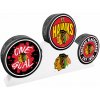 Mustang Puk Chicago Blackhawks NHL 3 Puck Podium Set