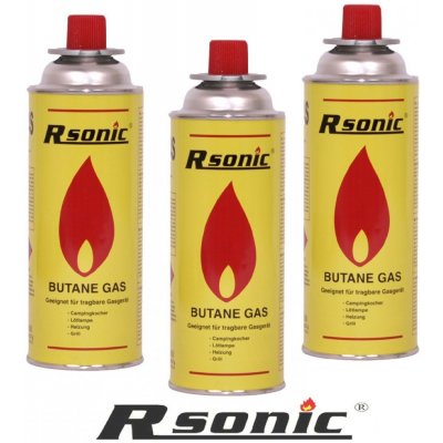 R-sonic Plynová náplň / kartuša Bután Gas 400 ml