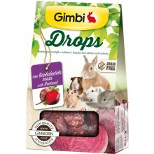 Gimbi Drops Snack s červenou repou 50 g