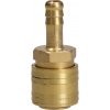 Invento Brass Fitting 10mm with Nipple (Sleeve) for Hose
