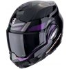 Helma na motorku SCORPION EXO-TECH EVO CONQUER čierny chameleón Veľkosť: XS