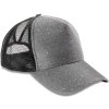 Result Headwear Kšiltovka New York RC 090X, třpytivá, 5 panelová COT28090X64099-silver UNI Stříbrná
