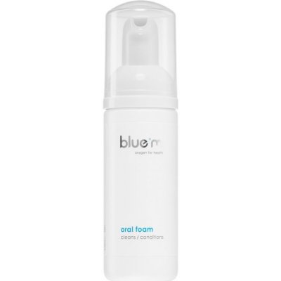 Blue M Oxygen for Health ústna pena 2v1 na čistenie zubov a ďasien bez kefky a vody 50 ml