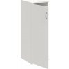 Hobis Policová skriňa Strong L, 40x115,2x40 cm, biela/biela