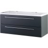 Sanotechnik Spodná kúpeľňová skrinka Fiora antracitová 120 x 51 x 52 cm