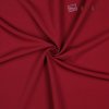 Kostýmová látka gabardén, tmavo červená - zvyšok tkaniny, dĺžka 70 cm