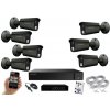 MS 4K IP 7 kamerový set so switchom 8 Mpix GTube (6379K7B) (Monitorrs Security)
