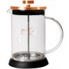 BerlingerHaus BH-1495 French press kávovar 800ml ROSE GOLD - BERLINGER HAUS - Piestový kávovar a čajovar so sitkom 800ml Rosegold