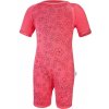 Little Angel Overal tenká krátka tlač Outlast® UPF jahodový kvietky