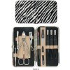 Kellermann Fashion Materials 56210 FN Luxusní manikúrní sada 11-ti dílná Zebra