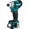 MAKITA TD111DSAE aku bezuhlíkový rázový uťahovák 12V/2*2Ah CXT