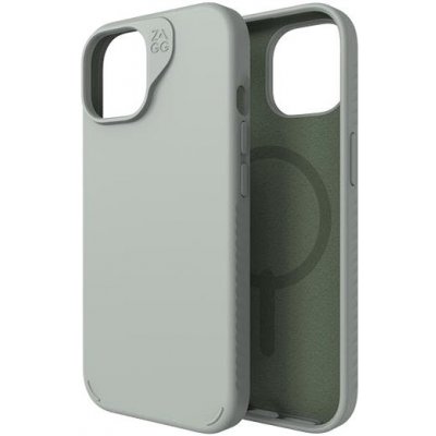 Púzdro ZAGG Case Manhattan Snap Apple iPhone 15/14/13 zelené