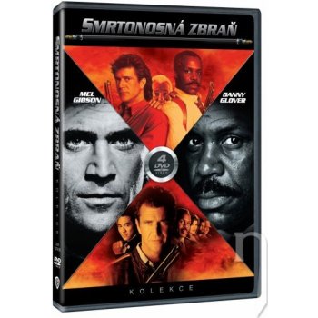 Smrtonosná zbraň kolekce 1.-4. DVD