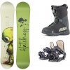 Hatchey Outcast detský snowboard + Beany Junior viazanie + Beany Avenger BS topánky - 135 cm + S - EU 36-38