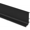 Emuca Úchytkový profil za dvierka GOLA - L / Čierna matná 2,35 m