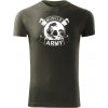 Dragowa fitness tričko muscle army original olivové