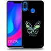 Picasee silikónový čierny obal pre Huawei Nova 3 - Diamanty Blue