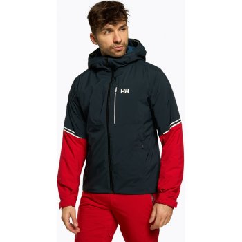 Helly Hansen pánska lyžiarska bunda Carv Lifaloft navy blue and red