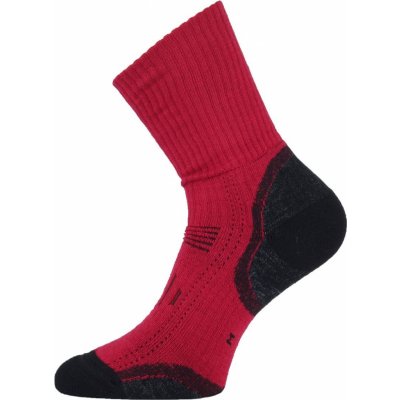 Lasting merino ponožky TKA červené