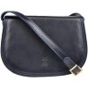 NovaKabelka.sk Marzia Blu kožená talianska crossbody kabelka modrá